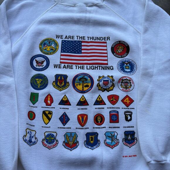 Vintage 90s Desert Storm Sweatshirt - Picture 5 of 5